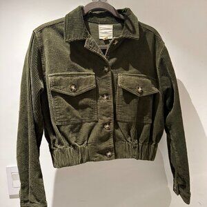 Olive Green Corduroy Jacket from TGLA